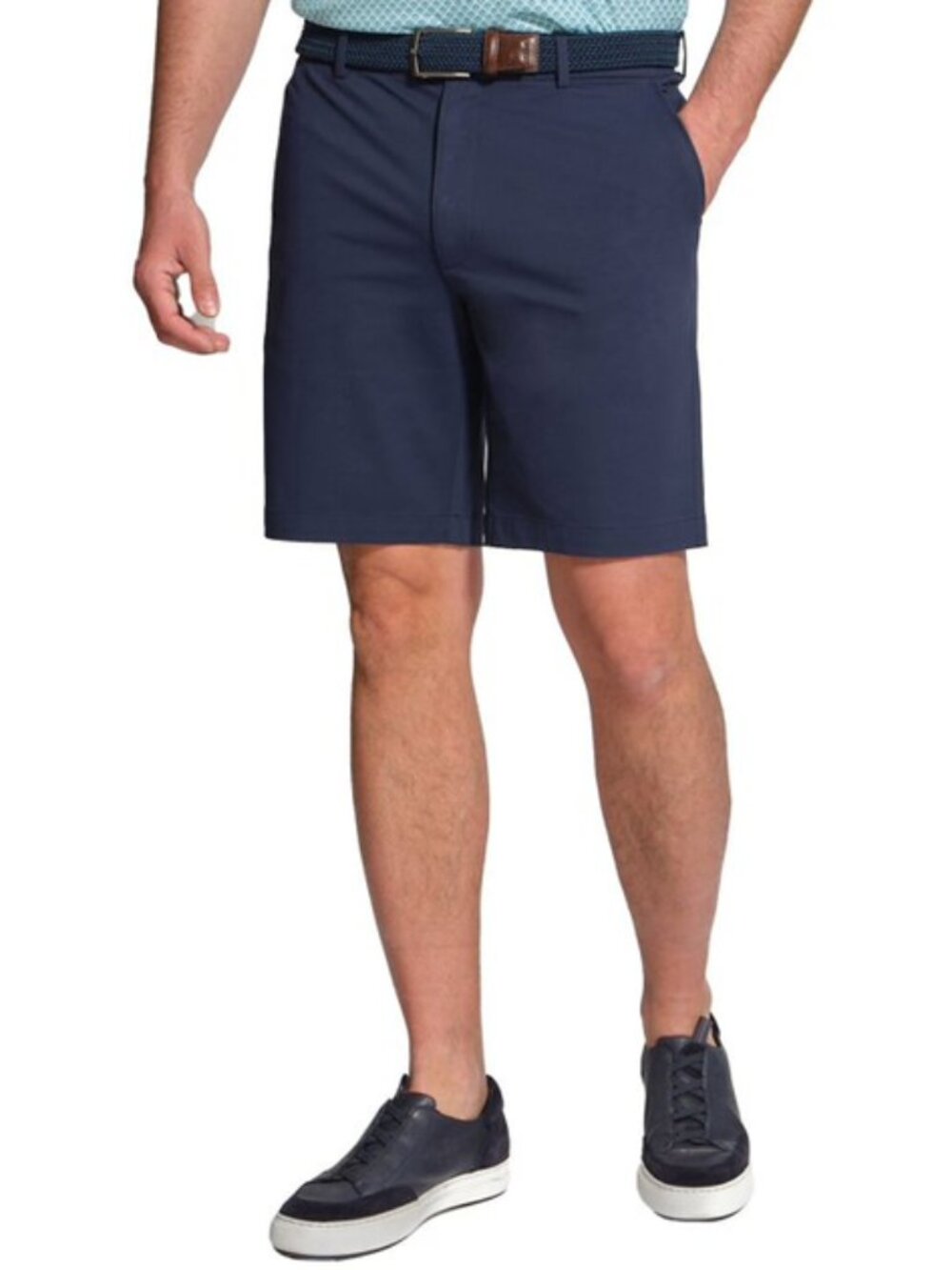 Greg Norman Men's Golf Performance Shorts in Navy Size 34 NWT